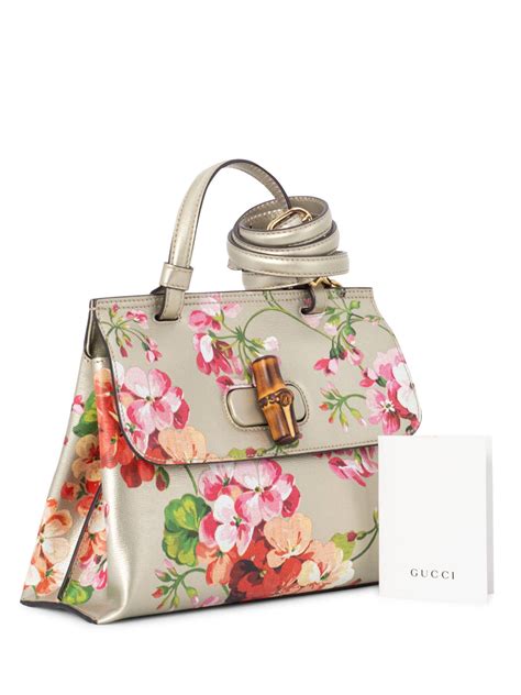 gucci hydrangea bag